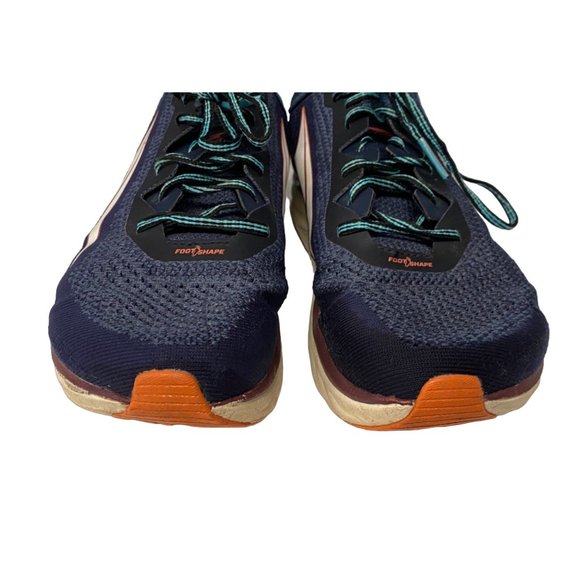 Altra Torin Plush 4 Women's ALW193K005 Navy Burgundy White Road Shoes USA 8 - Picture 2 of 12